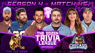 Chicago vs. The Ice Dogs | Match 45, Season 4 - The Dozen Trivia League