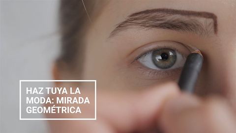 Maquillaje de invierno: mirada geométrica