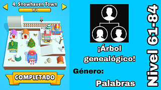 ¡ARBOL GENEALOGICO👨‍👩‍👧‍👦! - 4.SNOWHAVEN TOWN✔️(NIVEL 61 al 84) 👦🏾12+ años👧🏽 - 🔴GENERO: PALABRAS🔴