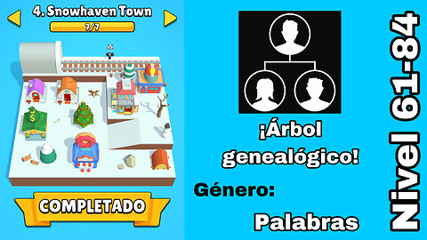 ¡ARBOL GENEALOGICO👨‍👩‍👧‍👦! - 4.SNOWHAVEN TOWN✔️(NIVEL 61 al 84) 👦🏾12+ años👧🏽 - 🔴GENERO: PALABRAS🔴