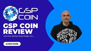 GSP Coin Review - Mining, Smart Nodes, etc... #crypto #gspcoin