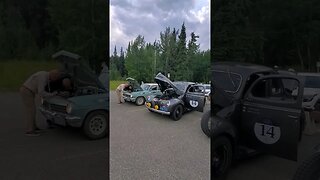 Alaska to Mexico rally car race 2023