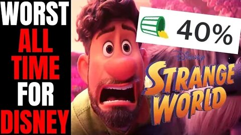Strange World Has WORST Audience Score OF ALL TIME For Disney! | Woke Box Office DISASTER