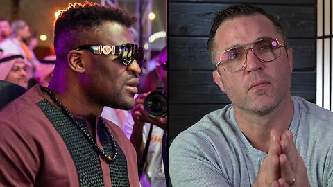 BREAKING NEWS Francis Ngannou and Chael Sonnen almost come to "BLOWS" in a parking lot.