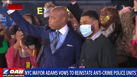 NYC Mayor Adams Vows to Reinstate Anti-Crime Police Units