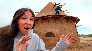 Is This Safe? Building Our Off-Grid Home In Dangerous Strong Winds