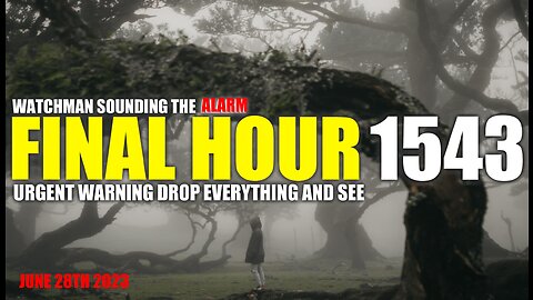 FINAL HOUR 1543 - URGENT WARNING DROP EVERYTHING AND SEE - WATCHMAN SOUNDING THE ALARM