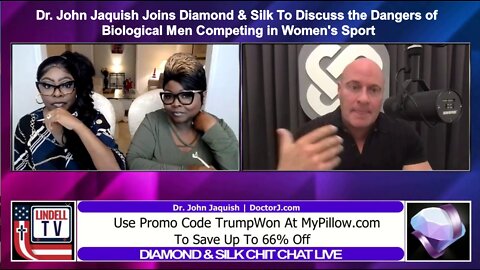 Dr. John Jaquish Joins Diamond & Silk To Discuss Biological Men Competing in Women's Sport