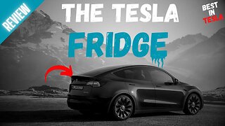 The Coolest 🥶 accessory for your Tesla Model Y for your summer Road trip