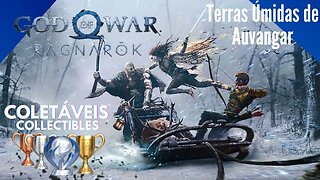 God Of War: Ragnarök: Terras Úmidas de Aurvangar | COLETÁVEIS | COLLECTIBLES | 4k-PTBR #1