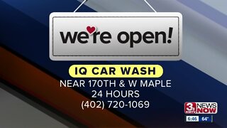 We're Open Omaha: IQ Car Wash