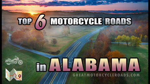 Best Motorcycle Rides In Alabama!