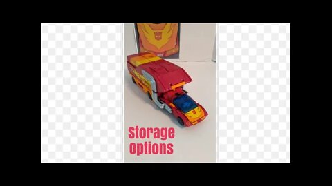 Kingdom Rodimus Prime - All Storage Options by Rodimusbill #transformers #shorts