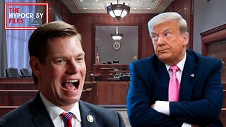 Eric Swalwell Is Shown His Own Tweets During CO Trump Trial