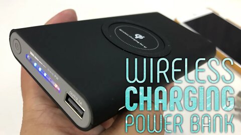8000 mAh Power Bank with built-in Qu Wireless Charger by Danan Review