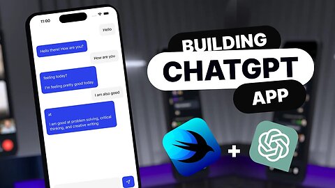 SwiftUi ChatGpt App : Your Guide to Building an AI Chatbot! - SwiftUI Tutorials