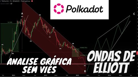 POLKADOT - DOT/USDT Análise gráfica sem viés. | ONDAS DE ELLIOTT