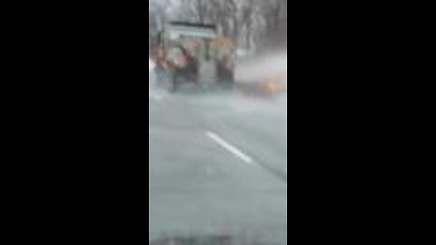 Trenton snow plow damage