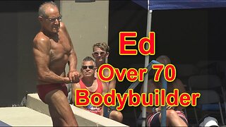 Over 70-Year-Old Ed's Bodybuilding Posing Routine