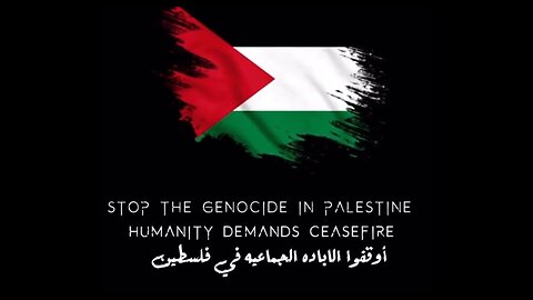 Stop the Genocide in Palestine | We Demand Ceasefire Now | Peace