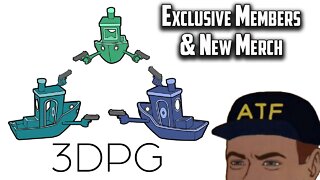3D Print General Update - Memberships and Merch