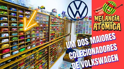 Conheça a incrível coleção de miniaturas Hot Wheels Volkswagen do maior colecionador do Brasil