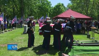 Funeral held for Menasha Marine killed in WWII