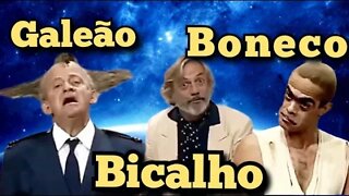 Escolinha do Professor Raimundo; Galeão Cumbica, Bicalho e Seu Boneco 😅