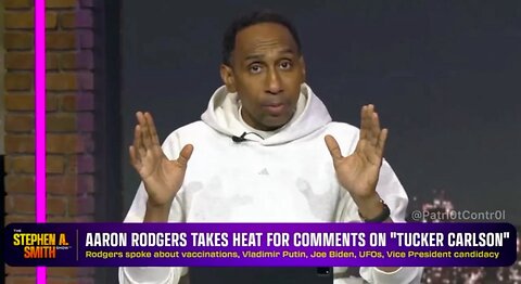 Stephen A. Smith DEFENDS Aaron Rodgers’ COVID Vaccine Stance