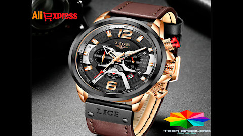 Watches LIGE DESIGN For Men / Relógios LIGE DESIGN para homens