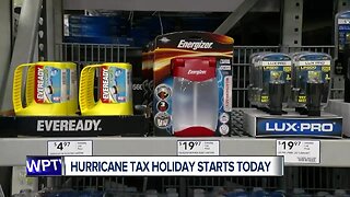 Hurricane tax holiday underway in Florida