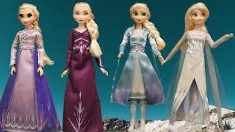 Queen Elsa - Frozen II Arendelle Fashions Dolls (Hasbro & Disney Store - A Polyruss Collection)