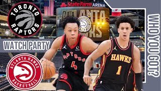 Toronto Raptors vs Atlanta Hawks | Play by Play/Live Watch Party Stream | NBA 2023 Season Game 56
