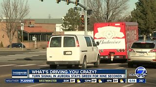 What's Driving you Crazy? A turn signal at Iliff and Blackhawk