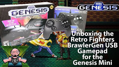 Unboxing the Retro Fighters Brawler Gen USB Controller for the Genesis Mini, Switch, & MORE!