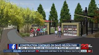 Construction Continues on David Nelson Park