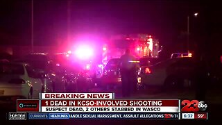 2 stabbing victims in KCSO-involved shooting