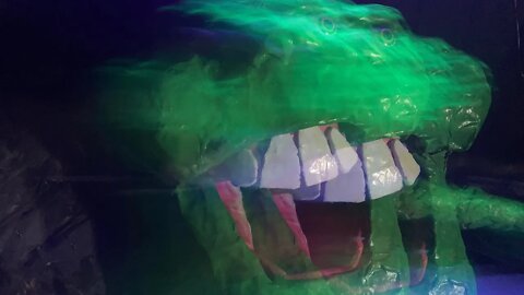 Official Slimer Animatronic Demo (Handcrafted real Ghostbusters animatronic)