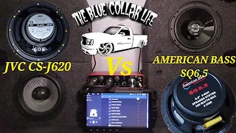 JVC CS-J620 Vs American Bass SQ6.5 Speaker comparison