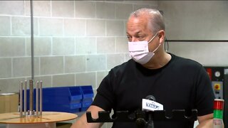 Having trouble finding reliable face masks? So did this business owner. He did something about it.
