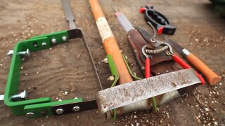 How to Sharpen Garden Tools