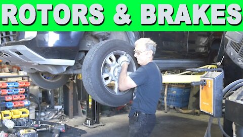 Brake Pads and Rotors Replacement - 2005 Acura MDX