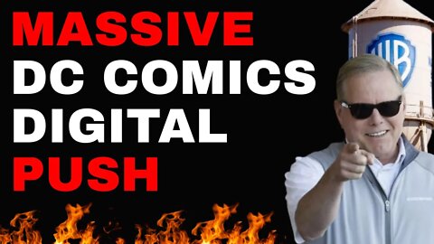 MASSIVE DC COMICS Digital Sales Push! Now We Know They Won't Be Licensing Out Comics Publishing!