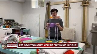 CDC recommends wearing face masks in public