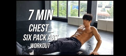 7 MIN CHEST AND SIX PACK ABS WORKOUT AT HOME