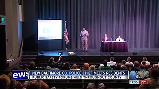 New Baltimore County Police Chief meets with residents