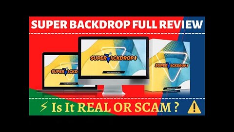 Super Backdrop Full Review | ⚡ Is It REAL OR SCAM ⚠️ | Should You Buy This Product |