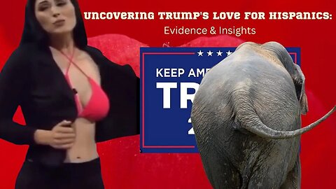 Uncovering President Trump's Love for Hispanics: Evidence & Insights #shorts #comedy #trump