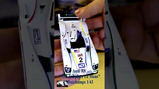Audi R8 "Nr.2 3rd place Le Mans" - Minichamps 1/43