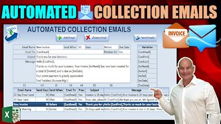 Learn How To Create This Automated Collection & Aging Report Email App In Excel [Free Download]